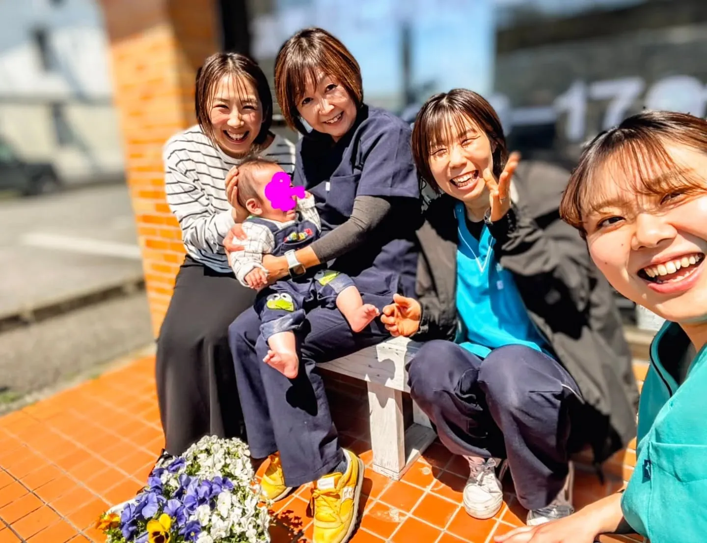 育休中のSTAFFと赤ちゃん
